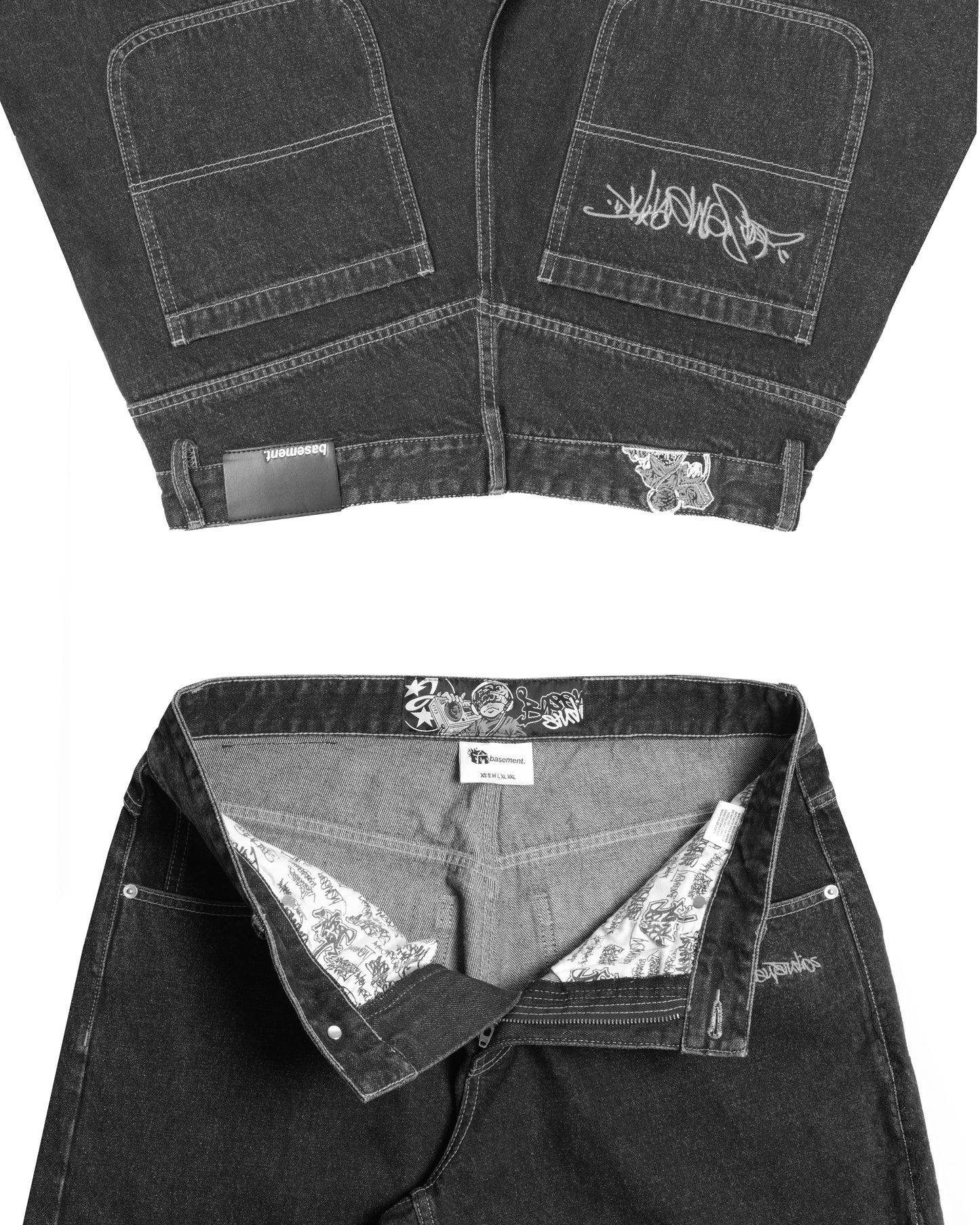 DARK CAMO DENIM