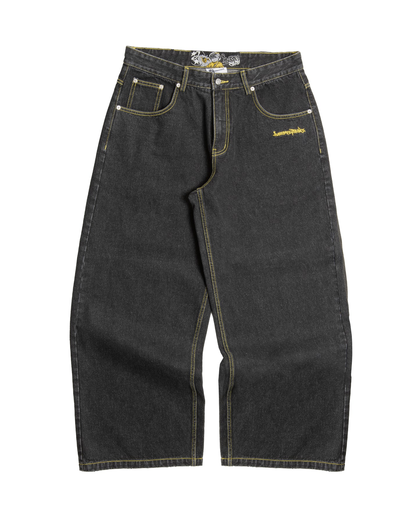 CONTRAST DENIM (YELLOW)